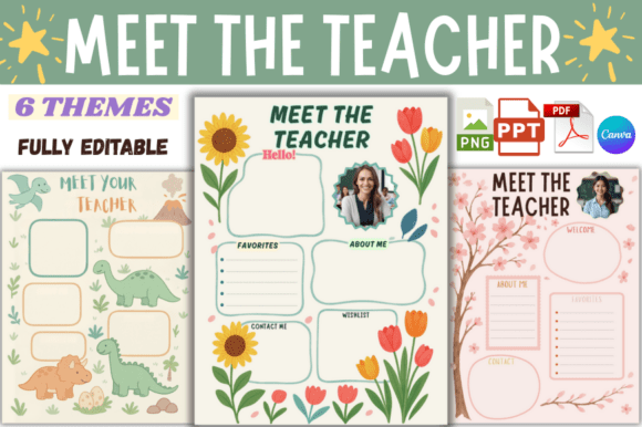 Back to School Meet the Teacher Template: A Modern Approach to Building Classroom Connections