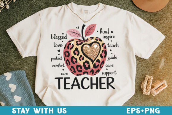 Back to School Preppy Teacher Design