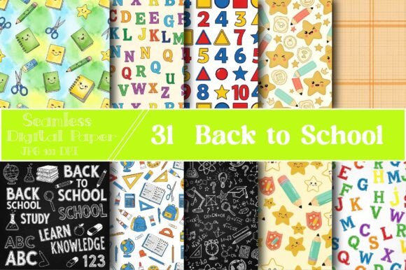 Back to School Seamless Papers: A Creative Way to Welcome the New Academic Year