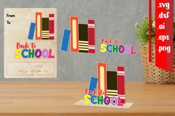 Back to School Wooden Card: A Practical Tool for Creative and Educational Workflows
