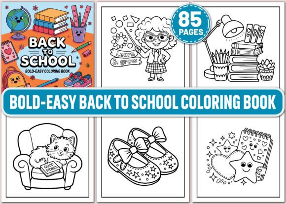 Bold-Easy Back to School Coloring Book: A Practical Guide for Creators and Educators