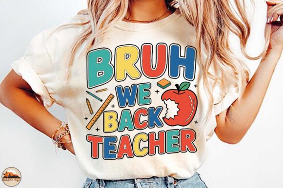 Bruh We Back, Back to School Shirt PNG: A Versatile Design Asset for Creative Projects
