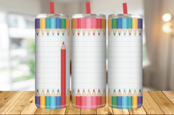 Colored Pencils Tumbler Back to School: A Creative Solution for Custom Tumbler Designs