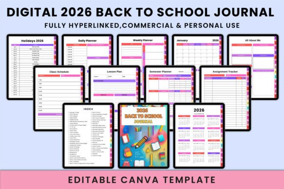 Digital 2026 Back to School Journal KDP: A Modern Tool for Academic Success