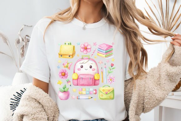 Kawaii Back to School Sublimation