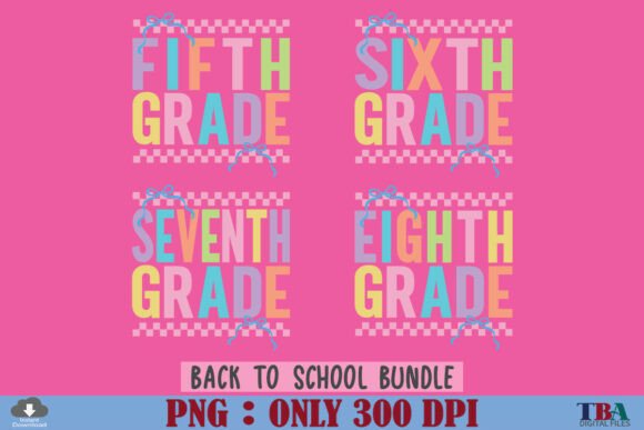 Preppy Back to School Coquette Grade PNG: A Digital Asset for Creative Projects