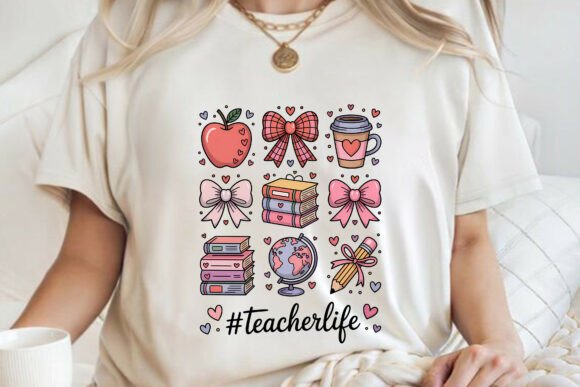 Teacher Life Back to School Love Tee PNG: A Versatile Digital Asset for Educators and Creators